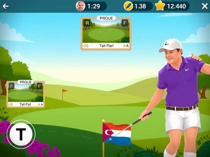 Garden City Golf Challenge Game Screenshot